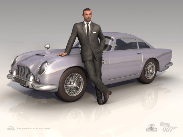 007 Nightfire title screen for Xbox